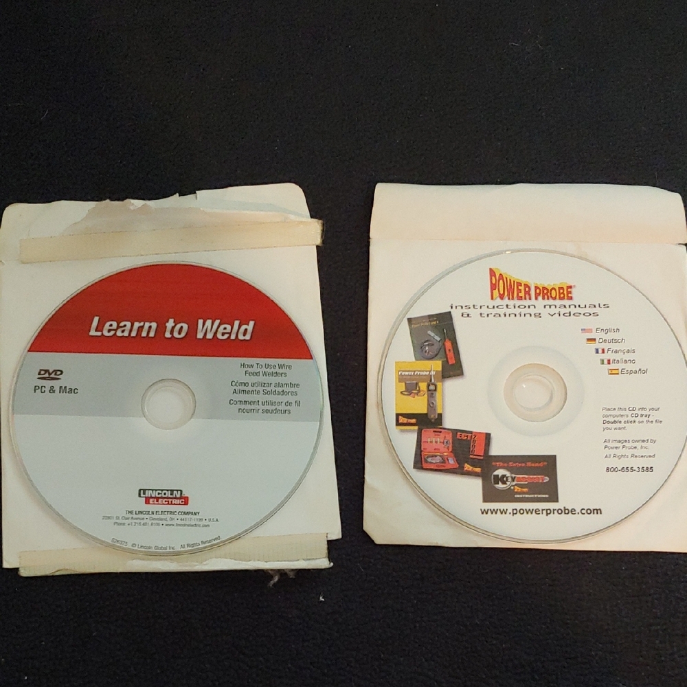 Learn to Weld DVD and Power Probe Instructional DVD Combo